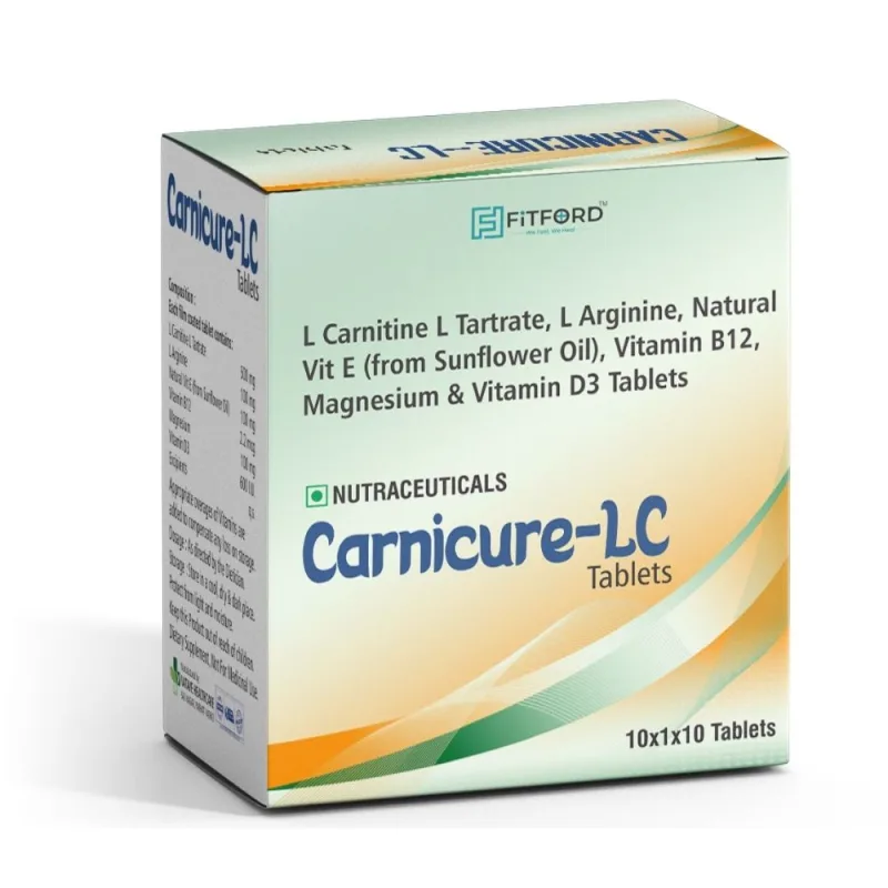 Carnicure-LC Tablets: L-Carnitine and L-Arginine for Energy and Stamina